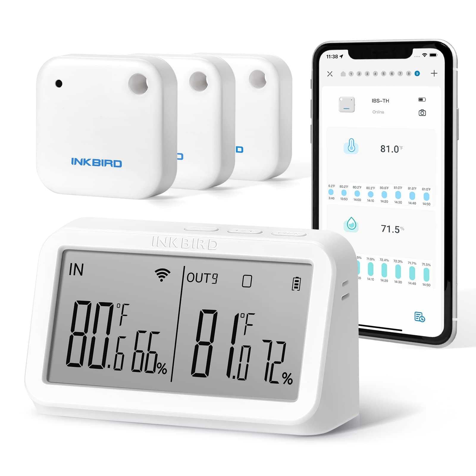 INKBIRD Thermometer Hygrometer Kombi Set Mesch Shop INKBIRD Thermometer Hygrometer Kombi Set Mesch Shop